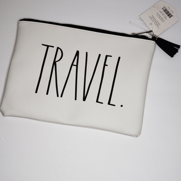 Rae Dunn Zippered Pouch - Picture 2 of 3